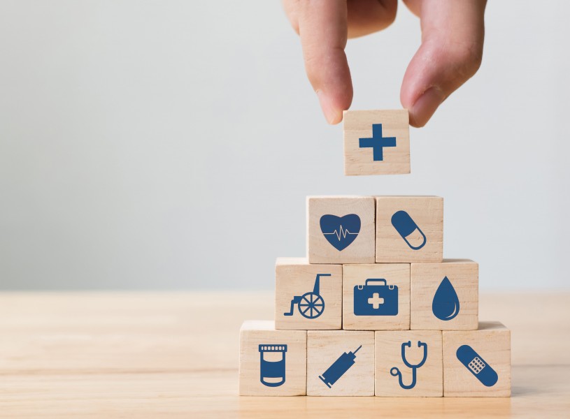 Bausteine Gesundheit Versicherung